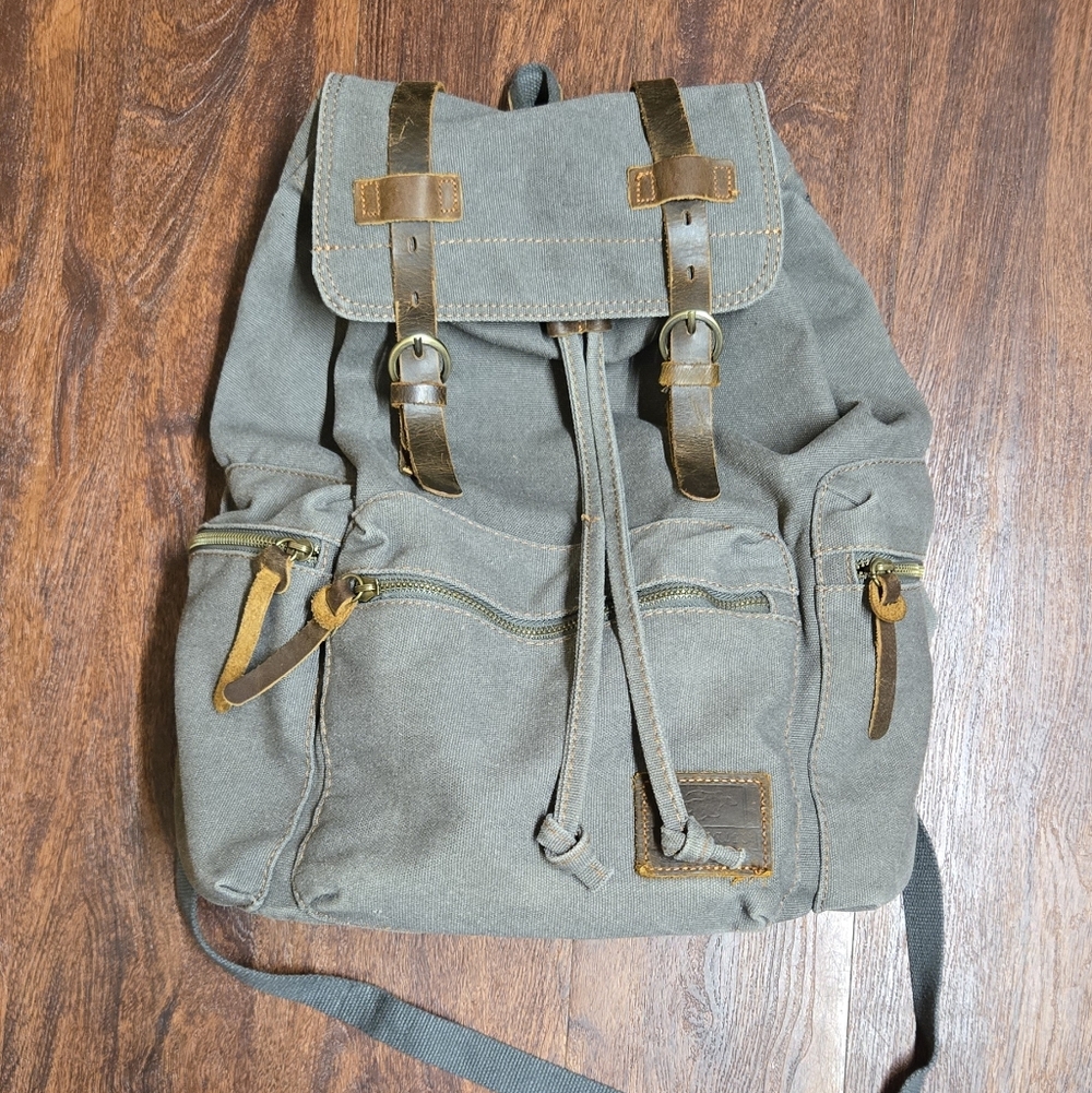 AUGUR High Capacity Canvas Vintage Backpack